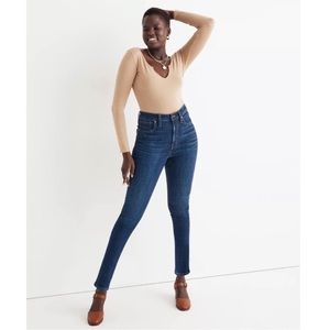 Madewell Curvy High-Rise Skinny Jeans in Seville Wash size 28 NWT